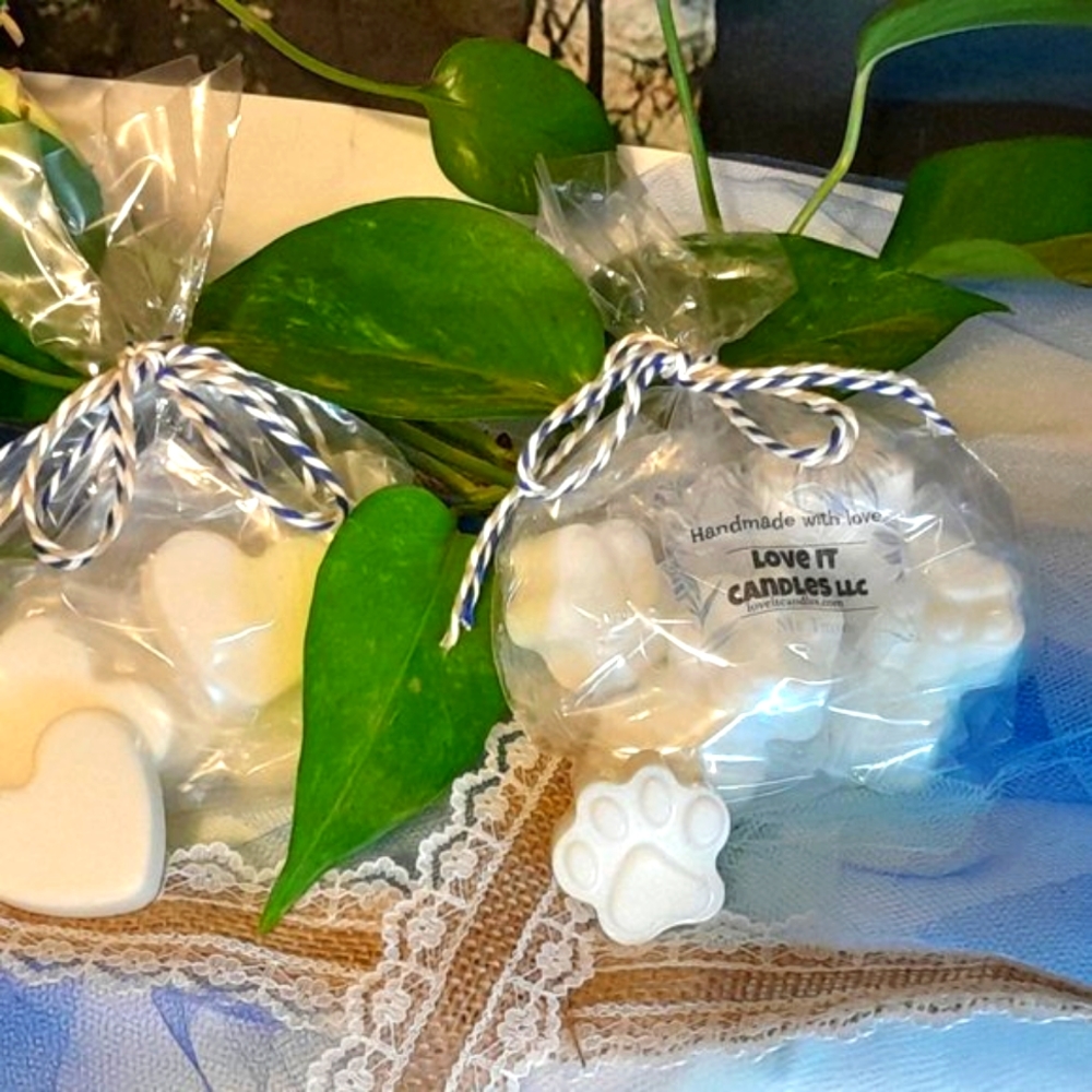 Soy Wax Melts Signature Scent Pie Me Scent Heart Shape 2.5oz